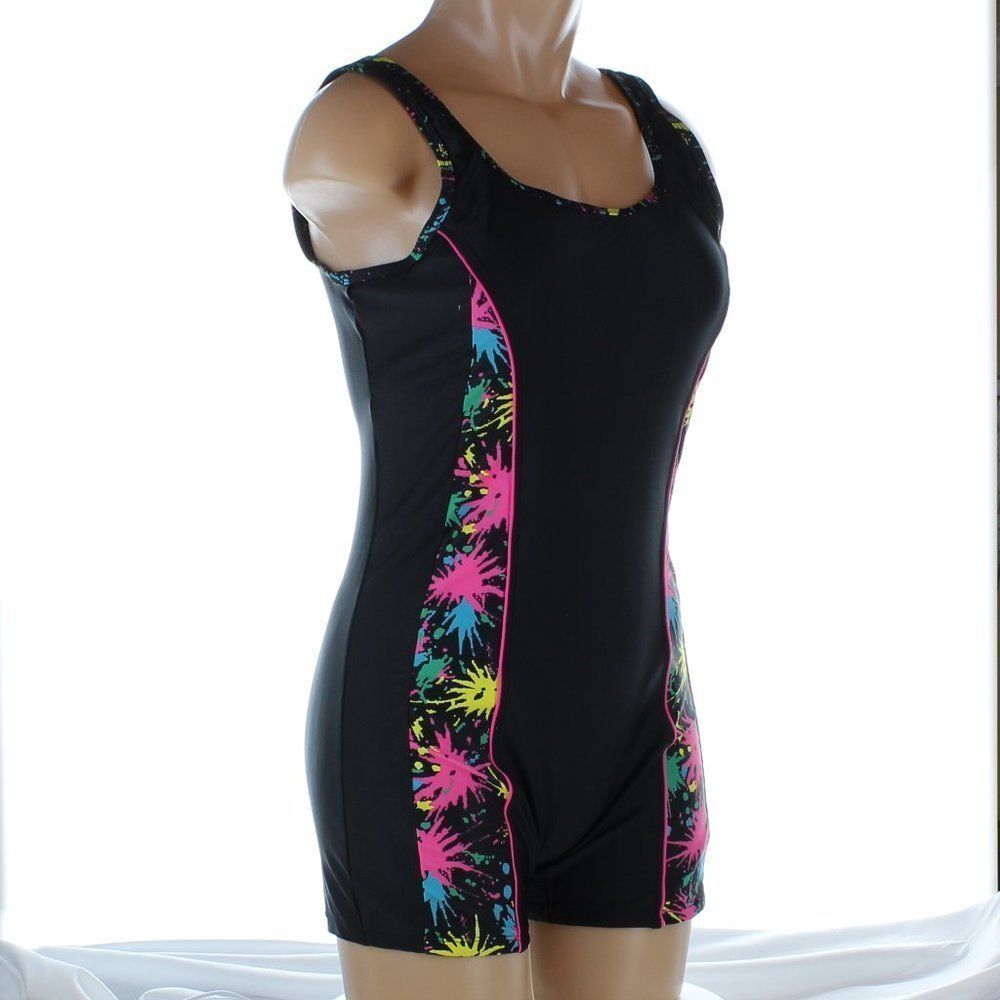 Swimsuit One Piece Black Padded NWT - Picture 10 of 11
